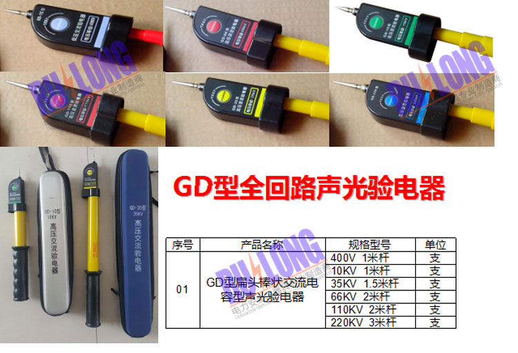 伸縮式棒狀驗電器