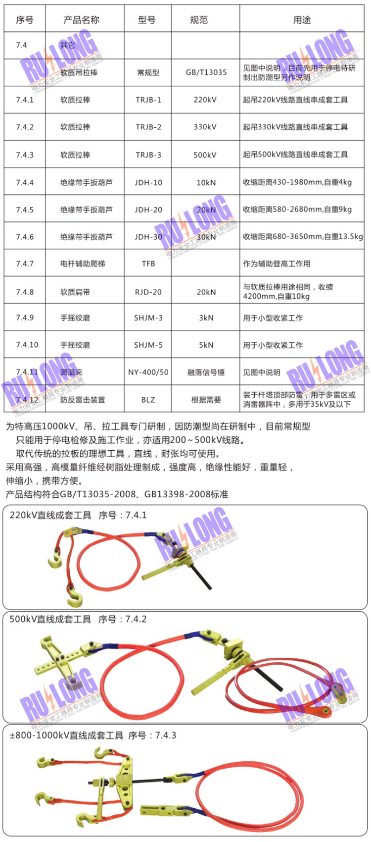 軟質(zhì)吊拉桿 軟質(zhì)扁帶 手搖絞磨等